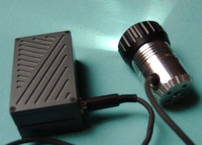 Finished light in action